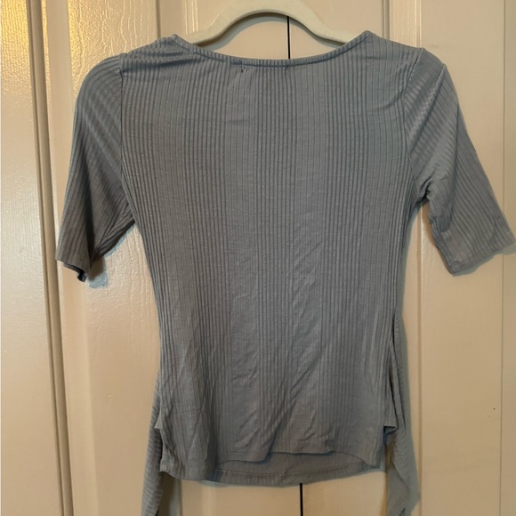 Guess Jalissa Ribbed Wrap Top - Picture 3 of 5
